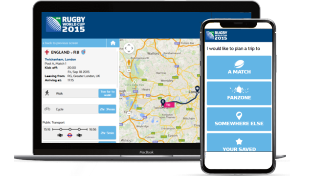 RWC 2015 Journey Planner