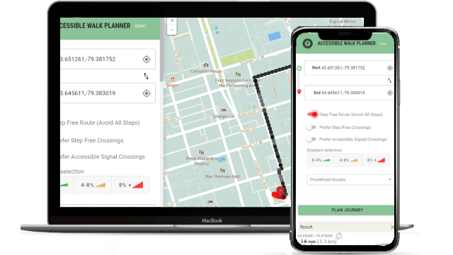 Accessible Walk Planner